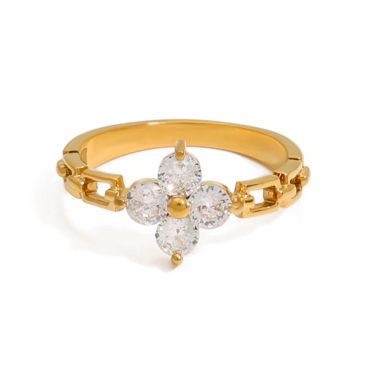 LUCKY LEAF RING