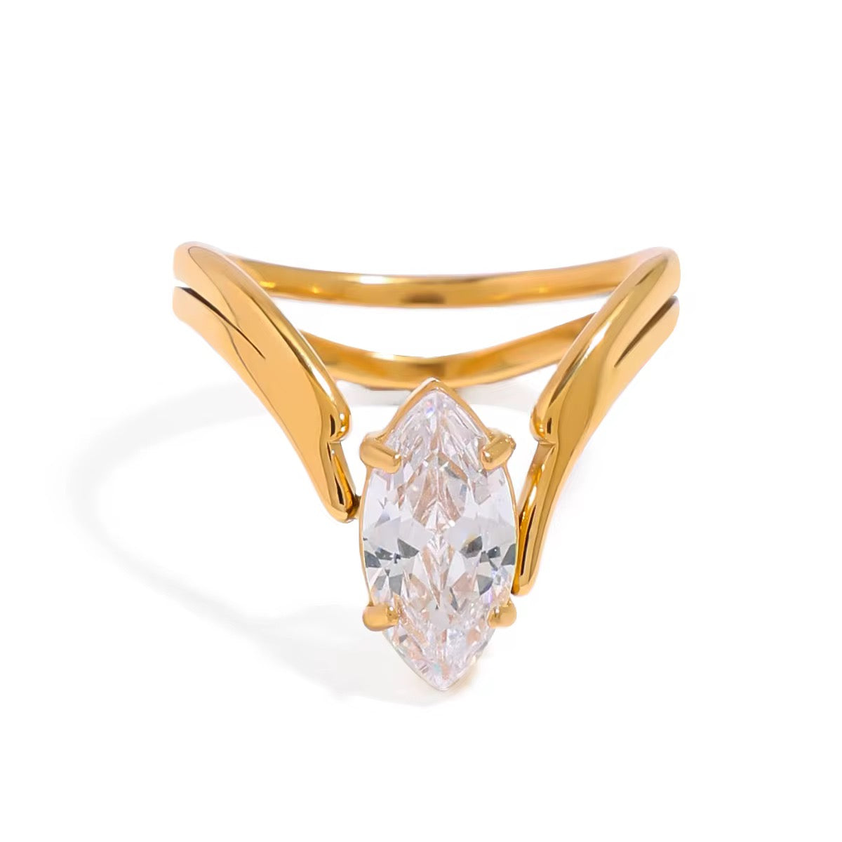 LOVE NAVETTE RING