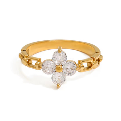 LUCKY LEAF RING